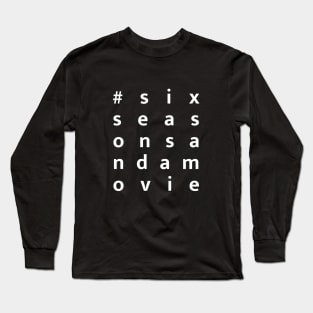 Community - six seasons and a movie black Long Sleeve T-Shirt